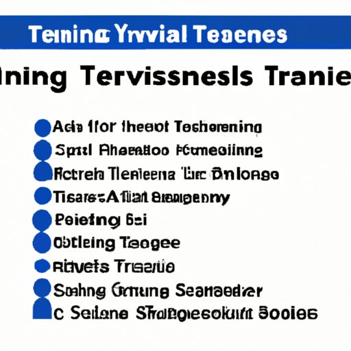 Types of Training Services You Can Offer