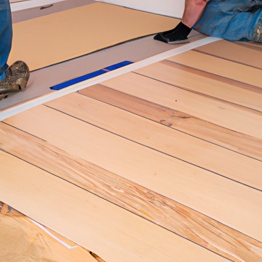 How to Lay Down the Perfect Foundation with the First Row of Vinyl Plank Flooring