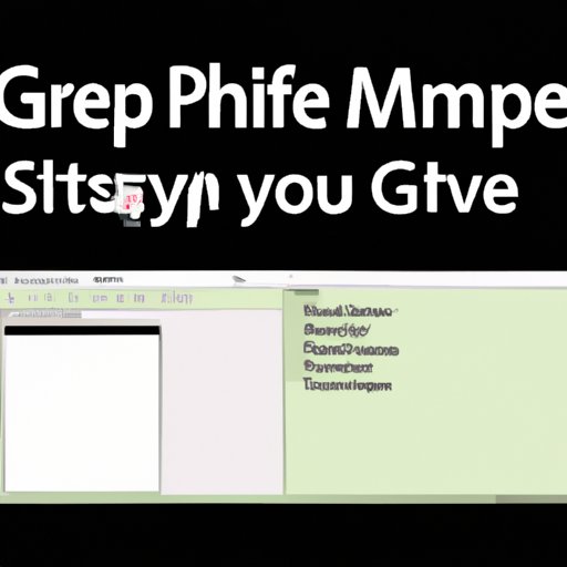 Save Your Work in GIMP
