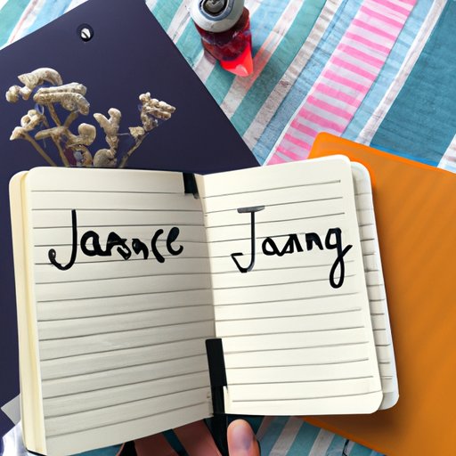 Find a Space and Time for Journaling