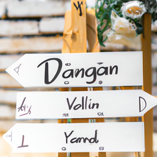 Choose Your Wedding Date and Venue