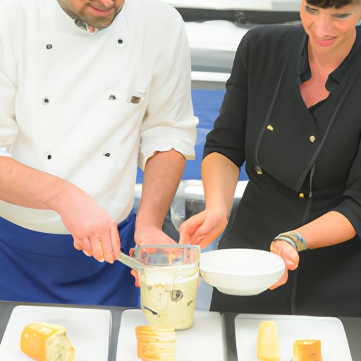 Demonstrating the Process of Making a Starter