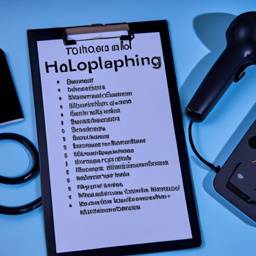 Listing the Equipment Needed for a Telehealth Business