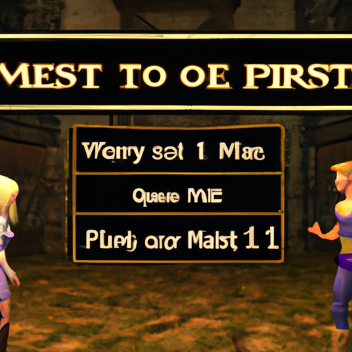 How to Start the Main Quest