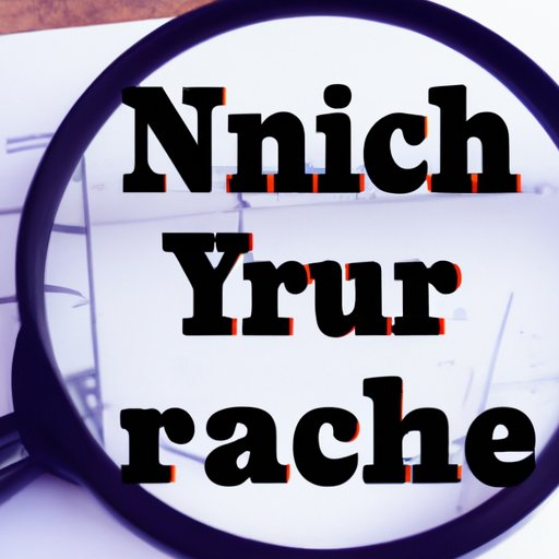 Research Your Niche and Develop a Business Plan