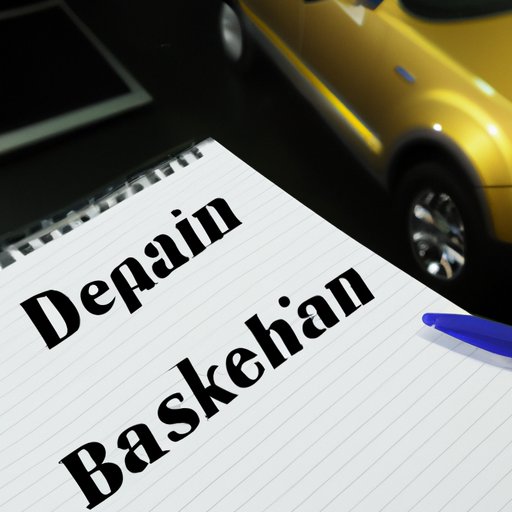 Develop a Business Plan for Your Car Detailing Business