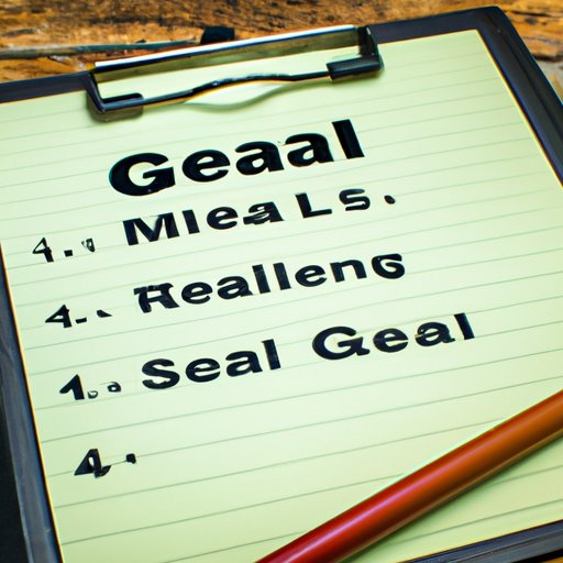 Setting Realistic Goals and Expectations