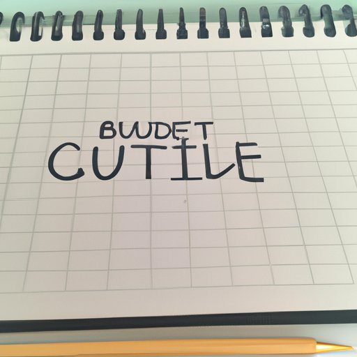 Create and Follow a Budget