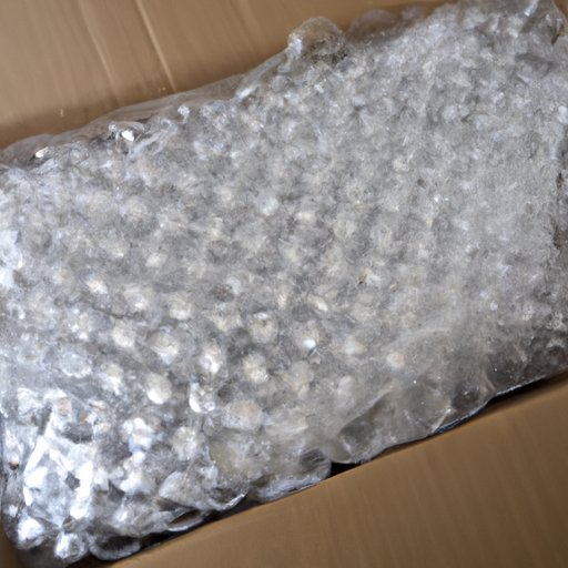 Separate Pieces with Bubble Wrap