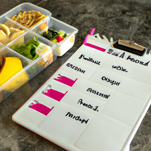Plan Your Meals and Snacks Ahead of Time