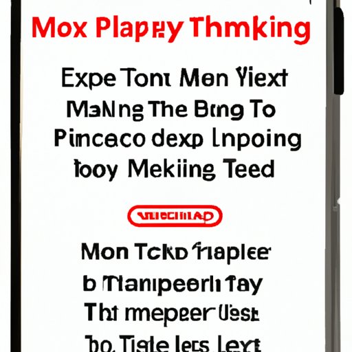 Develop a Plan to Limit Your Texting While at Work