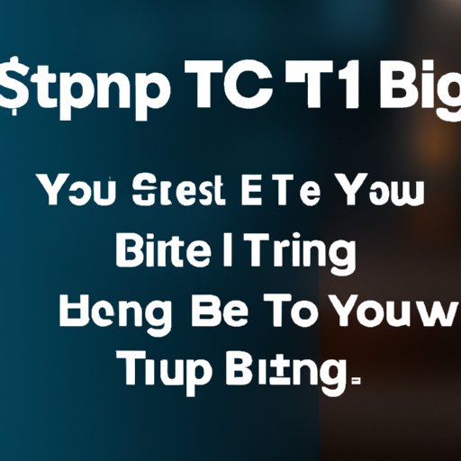 Tips for Getting Started Trading Bitcoin