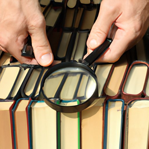 Research the Current Market for Books