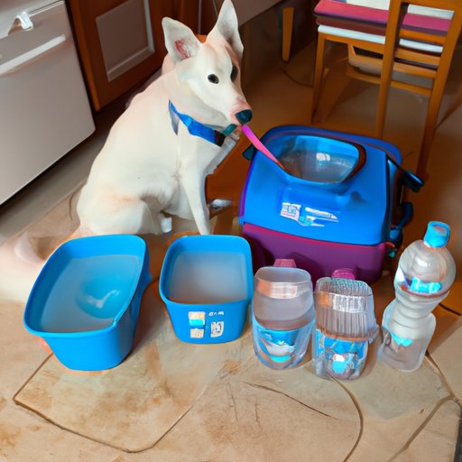 Pack Plenty of Food and Water for Your Pup
