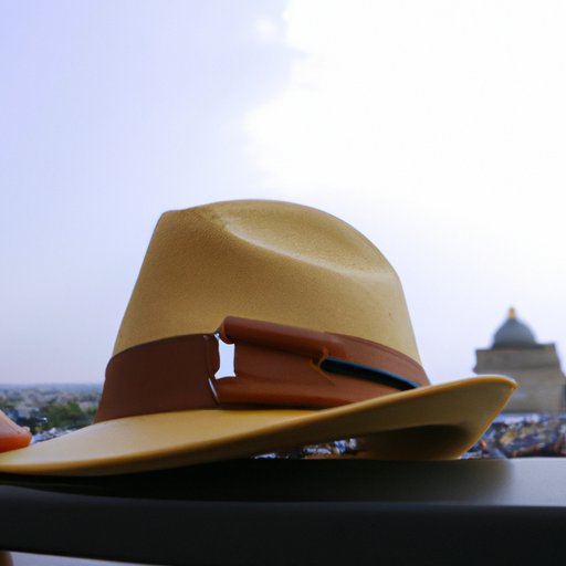 Secure Your Hat While Sightseeing