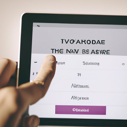 Navigate to the Advanced Tab