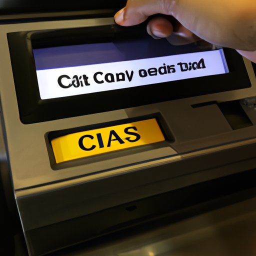 Insert Cash and Confirm Transaction