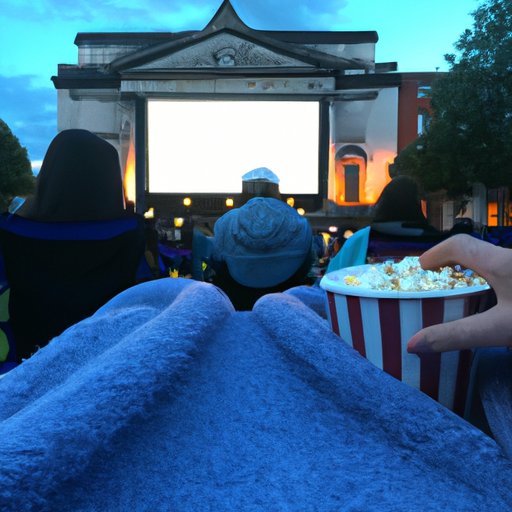 Attend an Outdoor Movie Night in Belfast