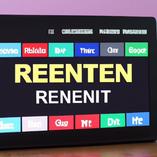 Rent Movies Through Streaming Services