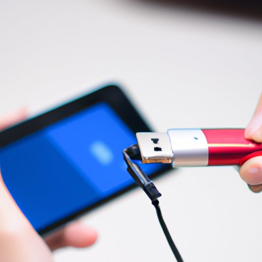 Use a USB Cable to Connect Your Phone to Your TV