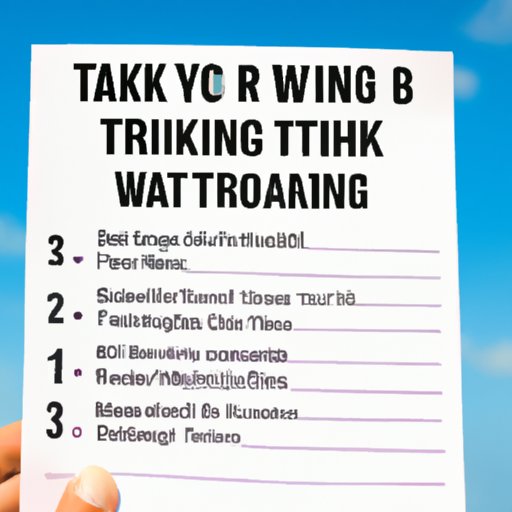 Create a Travel Workout Plan: Tips for Staying Fit on Vacation