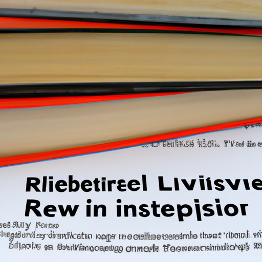 Identifying Steps Involved in the Literature Review