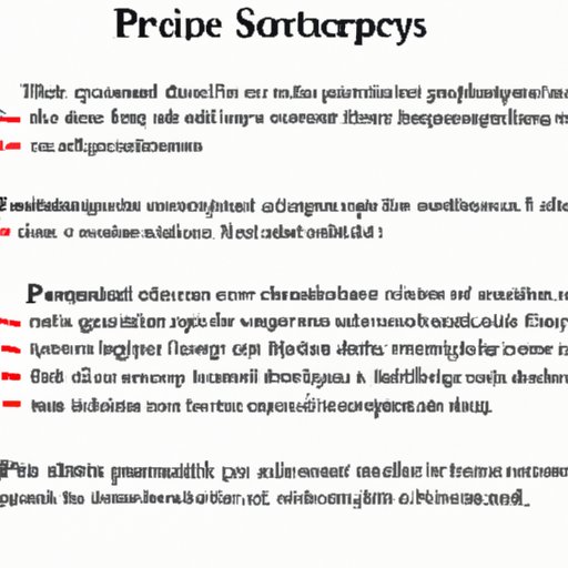 Outlining the Steps to Writing a Political Science Paper