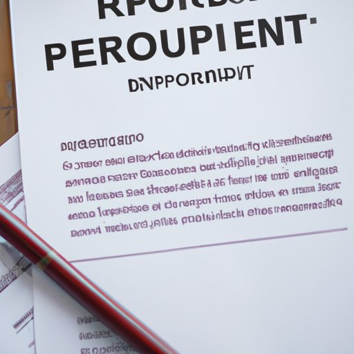 Outlining the Purpose of the Report and What it Should Cover