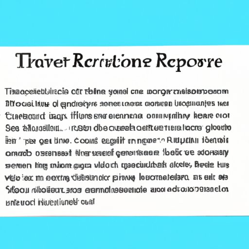 Write the Review with an Engaging Introduction and a Clear Thesis Statement