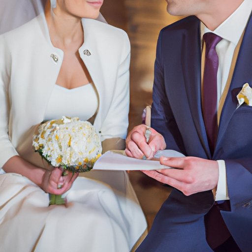 Interviewing the Bride and Groom Separately