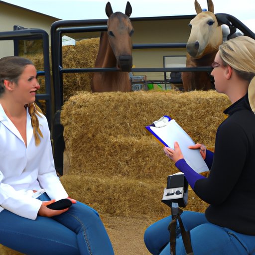 Interviewing Current Equine Science Students