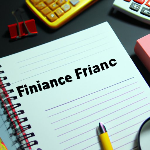 Create an Article Series on Personal Finance Basics