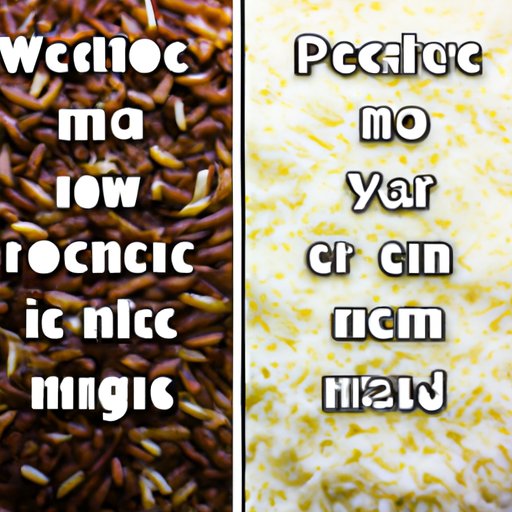 Highlighting the Pros and Cons of Brown and White Rice
