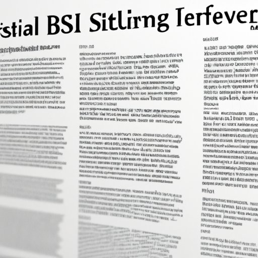 Exploring the Background and History of BSI Financial Services