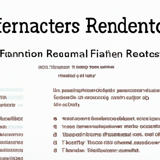 Summary of Findings and Recommendations