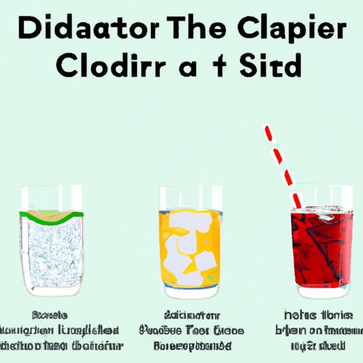 Comparing Club Soda to Other Popular Beverages