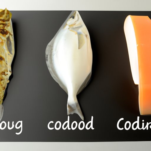 A Comparison of Codfish to Other Types of Seafood