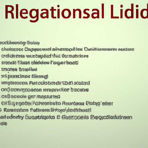Overview of Legal and Regulatory Standards