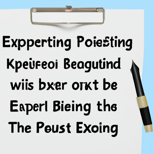 Reasons Why People Might Be Concerned About the Legitimacy of Expert Writing