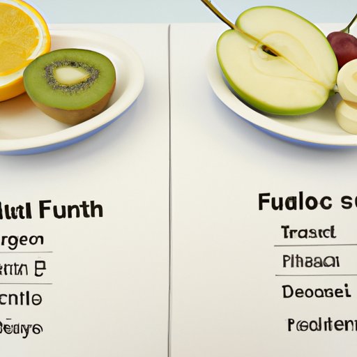Comparing Fruits to Other Foods: A Nutritional Comparison