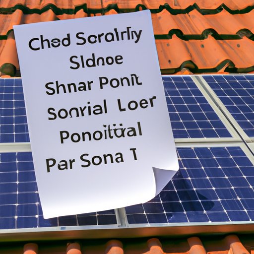 Exploring the Tax Credits and Incentives for Installing Solar Panels