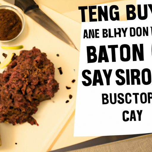 Cooking with Ground Bison: Tips and Recipes