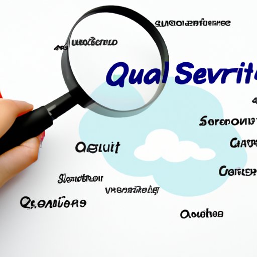 Assessing the Quality of Services Offered