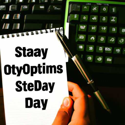 Strategies for Day Trading Stocks or Options