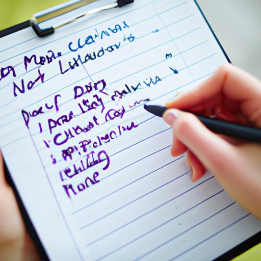 Creating an Exercise Plan