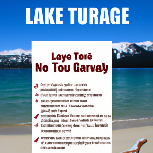 Tips for a Safe Trip to Lake Tahoe This Weekend