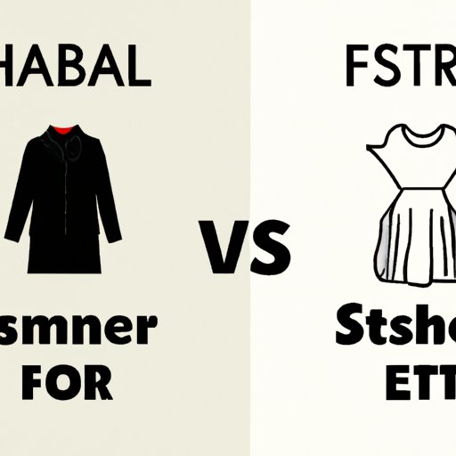 Comparing Fast Fashion to Traditional Retailers