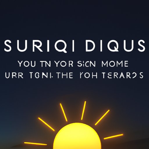 How to Make the Most of Your Trip Around the Sun: Tips for Making Every Moment Count