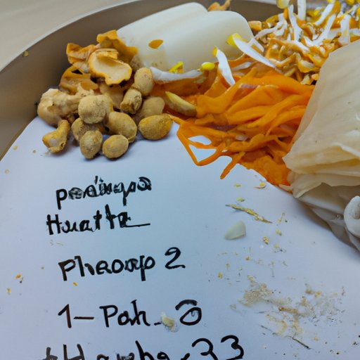 Nutritional Breakdown of Pad Thai