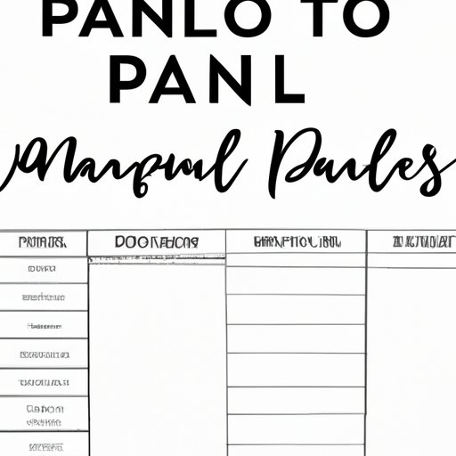 A Guide to Paleo Meal Planning